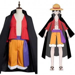 One Piece Monkey D. Luffy e Karneval Outfits Cosplay Kostüm Halloween
