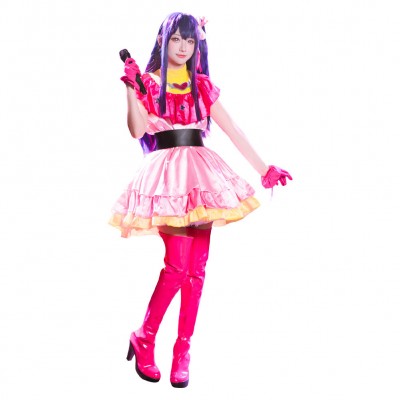 Mein*Star Oshi no Ko Hoshino Ai Kleid Cosplay Karneval Outfits Halloween