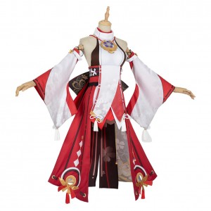 Genshin Impact Yae Miko e Outfits Karneval Kleid Cosplay Kostüm Carnival Halloween