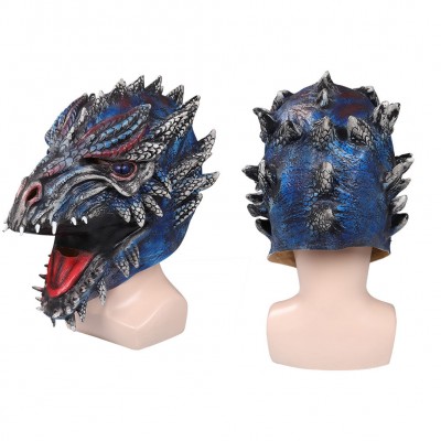 House of the Dragon Dragon Mask Cosplay Latex Maske Helmet Party Requisiten Carnival Halloween