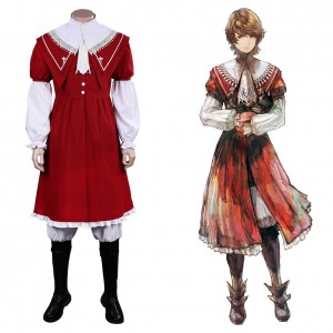 Final Fantasy Joshua Rosfield Outfits Karneval Umhang Cosplay Kostüm Halloween