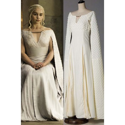Game of Thrones 5 Daenerys Targaryen Kleid für Dame Cosplay Kostüm Carnival