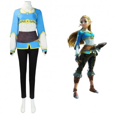 The Legend of Zelda: Tears of the Kingdom Princess Zelda/Tetra/Sheik Karneval Outfits Cosplay Kostüm Halloween
