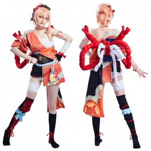 Genshin Impact Yoimiya Karneval Outfits Halloween