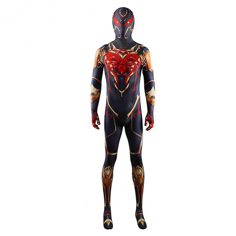 SpiderMan Overall Cosplay Jumpsuit Karneval Outfits Carnival Halloween