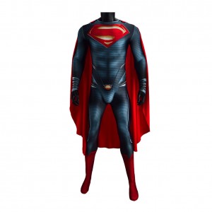 Superman Man of Steel Karneval Jumpsuit Cosplay Kostüm Carnival Halloween