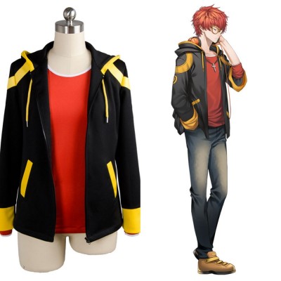Mystic Messenger 707 EXTREME Saeyoung/Luciel Choi 7 Outfit Cosplay Kostüm Carnival Halloween