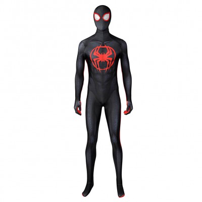 Miles Morales SpiderMan: Across the SpiderVerse e Outfits Karneval Jumpsuit Cosplay Kostüm Carnival Halloween