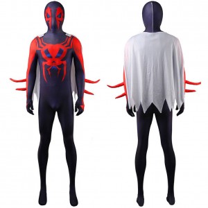 SpiderMan 2099 Overall Cosplay Karneval Jumpsuit Halloween