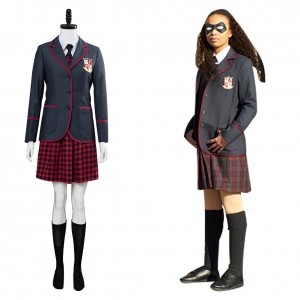 The Umbrella Academy Teenagern Schuluniform Mädchen Uniform Cosplay Kostüm Halloween