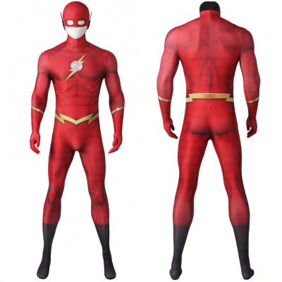 The Flash Jason Garrick Outfits Karneval Jumpsuit Cosplay Kostüm Halloween