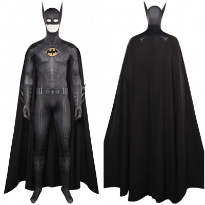 The Flash Batman Bruce Wayne Jumpsuit Cosplay Karneval Outfits Halloween