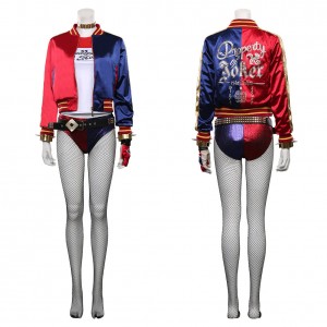 Suicide Squad Harley Quinn Outfits Dulex Set Cosplay Kostüm Carnival