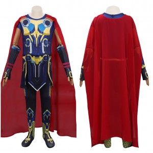 Kinder Thor: Love and Thunder (2022) Cosplay Thor Kostüm Outfits Karneval Jumpsuit Carnival Halloween