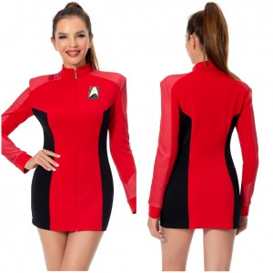 Star Trek: Strange New World Nyota Uhura Outfits Karneval Mantel Cosplay Kostüm Halloween