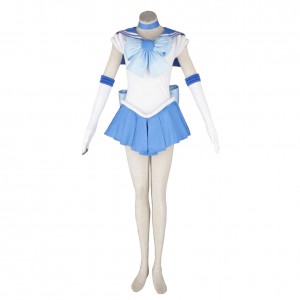 Mizuno Ami Uniform Sailor Moon Karneval Outfits Cosplay Kostüm Carnival Halloween