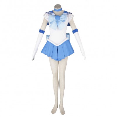 Mizuno Ami Uniform Sailor Moon Karneval Outfits Cosplay Kostüm Carnival Halloween