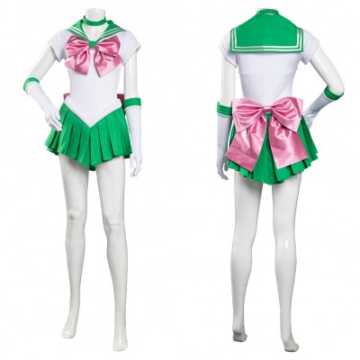 Sailor Moon Makoto Kino Uniform Sailor Jupiter Karneval Kostüm Cosplay Kostüm Halloween