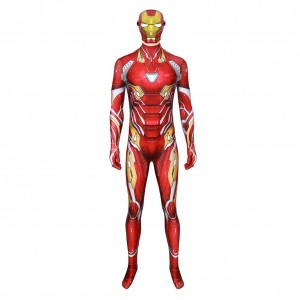 Iron Man Jumpsuit Avengers 4 Cosplay Karneval Kostüm Halloween