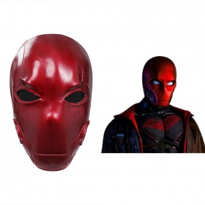 Batman Red Hood Jason Todd Mask Cosplay Latex Maske Party Requisiten Carnival Halloween