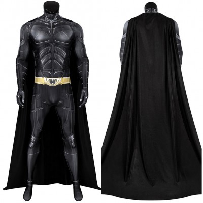 Bruce Wayne Cosplay Batman Kostüm Outfits Karneval Jumpsuit Carnival Halloween