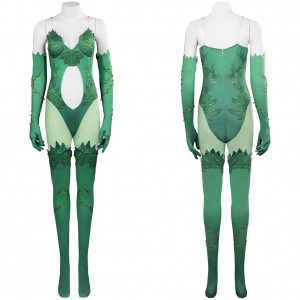 Batman Poison Ivy Jumpsuit Karneval Outfits Cosplay Kostüm Carnival Halloween
