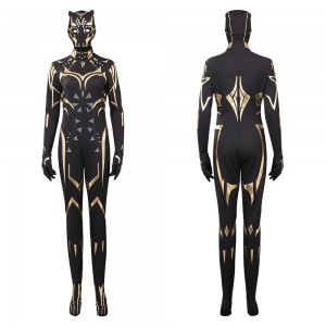 Black Panther: Wakanda Forever Cosplay Outfits Karneval Jumpsuit Carnival Halloween
