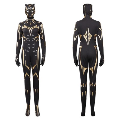 Black Panther: Wakanda Forever Cosplay Outfits Karneval Jumpsuit Carnival Halloween