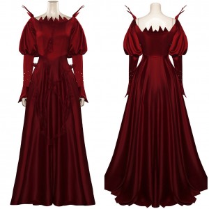 Disenchanted Cosplay Gisellen Red Party Dress Karneval Kleid Carnival Halloween