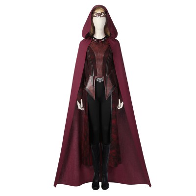 Hexe Wanda Kostüme Outfits Doctor Strange in the Multiverse of Madness Wanda Cosplay Karneval Outfits Halloween