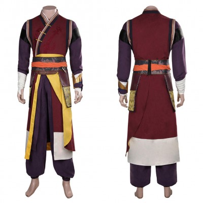 Doctor Strange in der Multiverse of Madness Wong Karneval Outfits Cosplay Kostüm Halloween