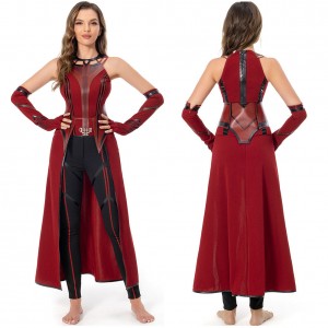 Doctor Strange in the Multiverse of Madness Scarlet Witch Wanda e Karneval Outfits Cosplay Kostüm Halloween