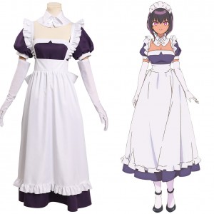 The Maid I Hired Recently Is Mysterious Lilith Outfits Karneval Maid Kleid Cosplay Kostüm Carnival Halloween