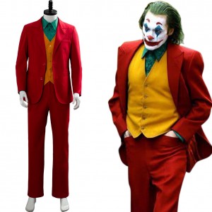 Joker 2019 Film Joaquin Phoenix Arthur Fleck B Erwachsene Cosplay Kostüm Carnival