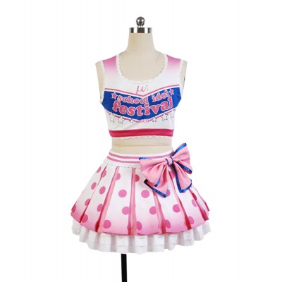 Love Live! Yazawa Nico Anfeuerer Cheerleaders Uniform Cosplay Kostüm