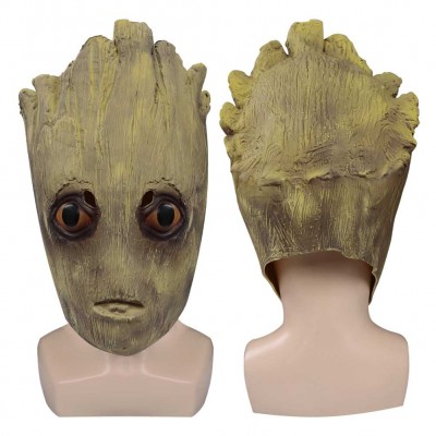 Guardians of the Galaxy 3 Ente Groot Mask Cosplay Latex Maske Helmet Party Requisiten Halloween