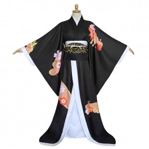 Kibutsuji Muzan Blade of Demon Destruction Outfits Karneval Kimono Cosplay Kostüm Carnival Halloween