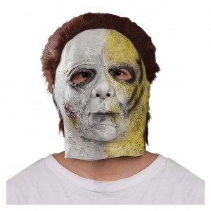 Michael Myers Mask Blood Scar Cosplay Latex Maske Helmet Party Requisiten Carnival Halloween