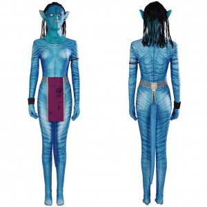Avatar: The Way of Water Neytiri Jumpsuit Cosplay Karneval Outfits Halloween