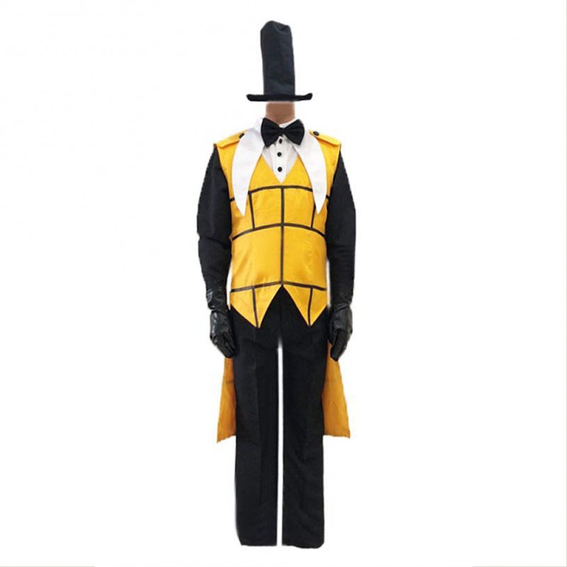 Gravity Falls Willkommen in Gravity Falls Antagonist Bill Cipher Suit Anzug Cosplay Kostüm Carnival