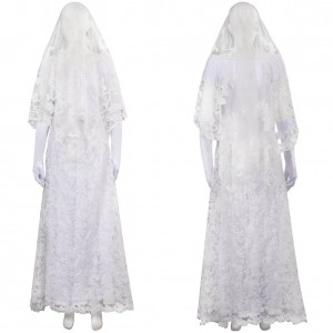 Haunted Mansion Bride Julie Braut Kleid Karneval Kostüm Halloween