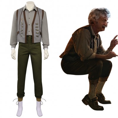 Pinocchio Cosplay Old Carpenter Geppetto Kostüm Karneval Outfits Carnival Halloween