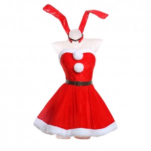 Rascal does not dream of Bunny Girl Senpai Sakurajima Mai Bunny Girl Karneval Weihnachtskleid Cosplay Kostüm Halloween