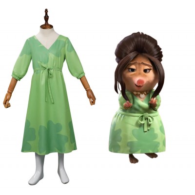 Kinder Zootopia Lulu Outfits Karneval Kleid Cosplay Kostüm Halloween