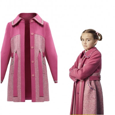 Kinder The Mysterious Benedict Society 2 Cosplay Constance Contraire Kostüm Karneval Jacke Halloween